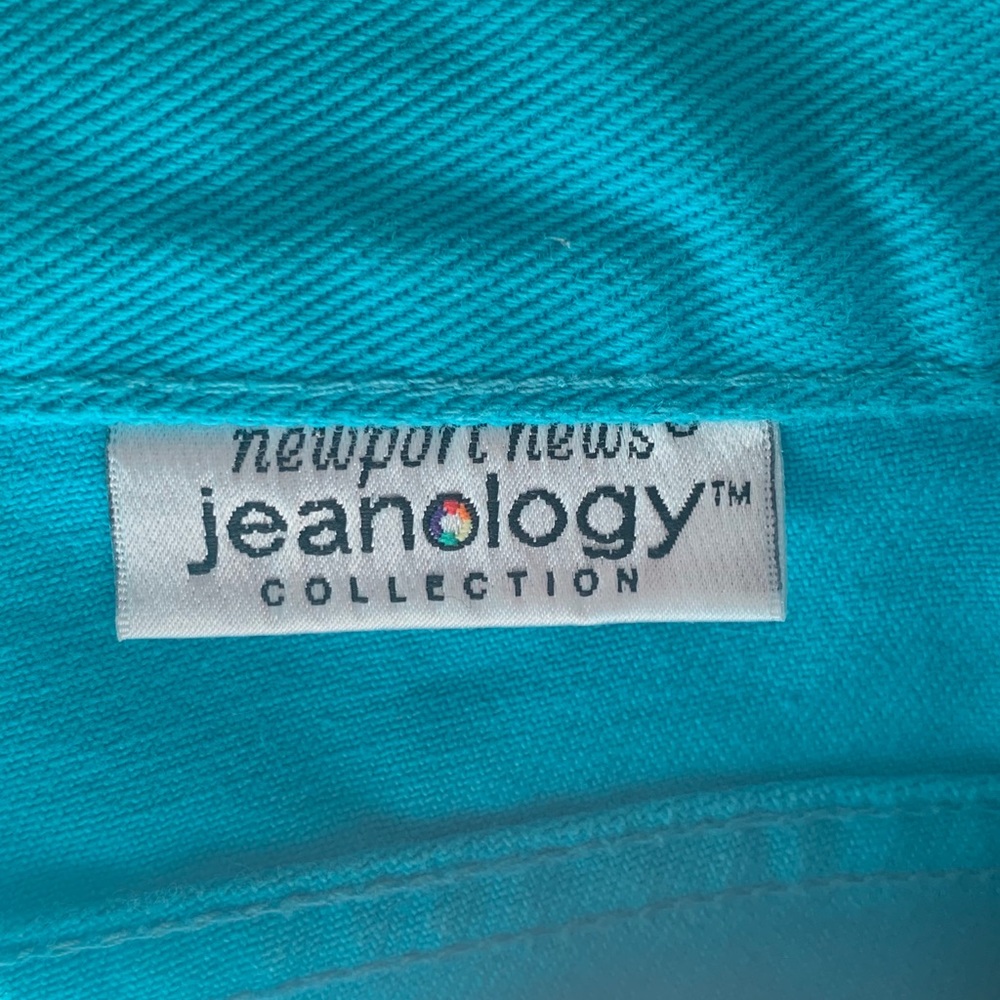 Turquoise pants - Picture 3 of 4